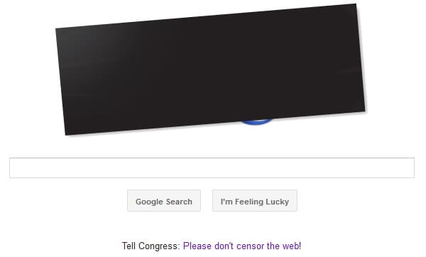 Google Blackout