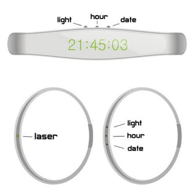 In Time Laser Watch