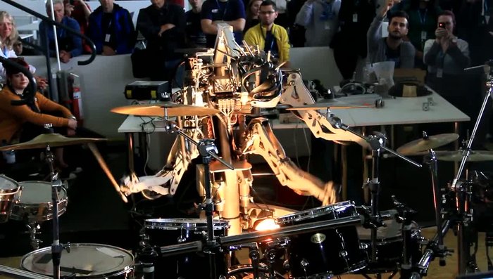 Mohawk Drummer