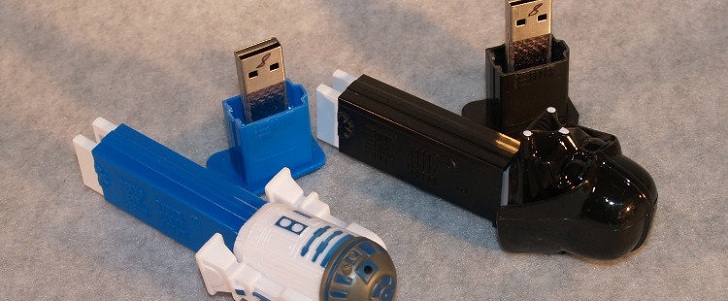 Star Wars Flash Drive Pez Dispenser