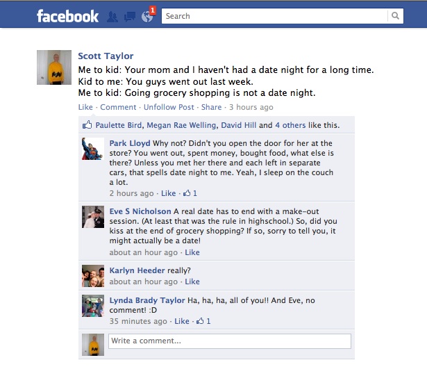 Facebook Threaded Comments