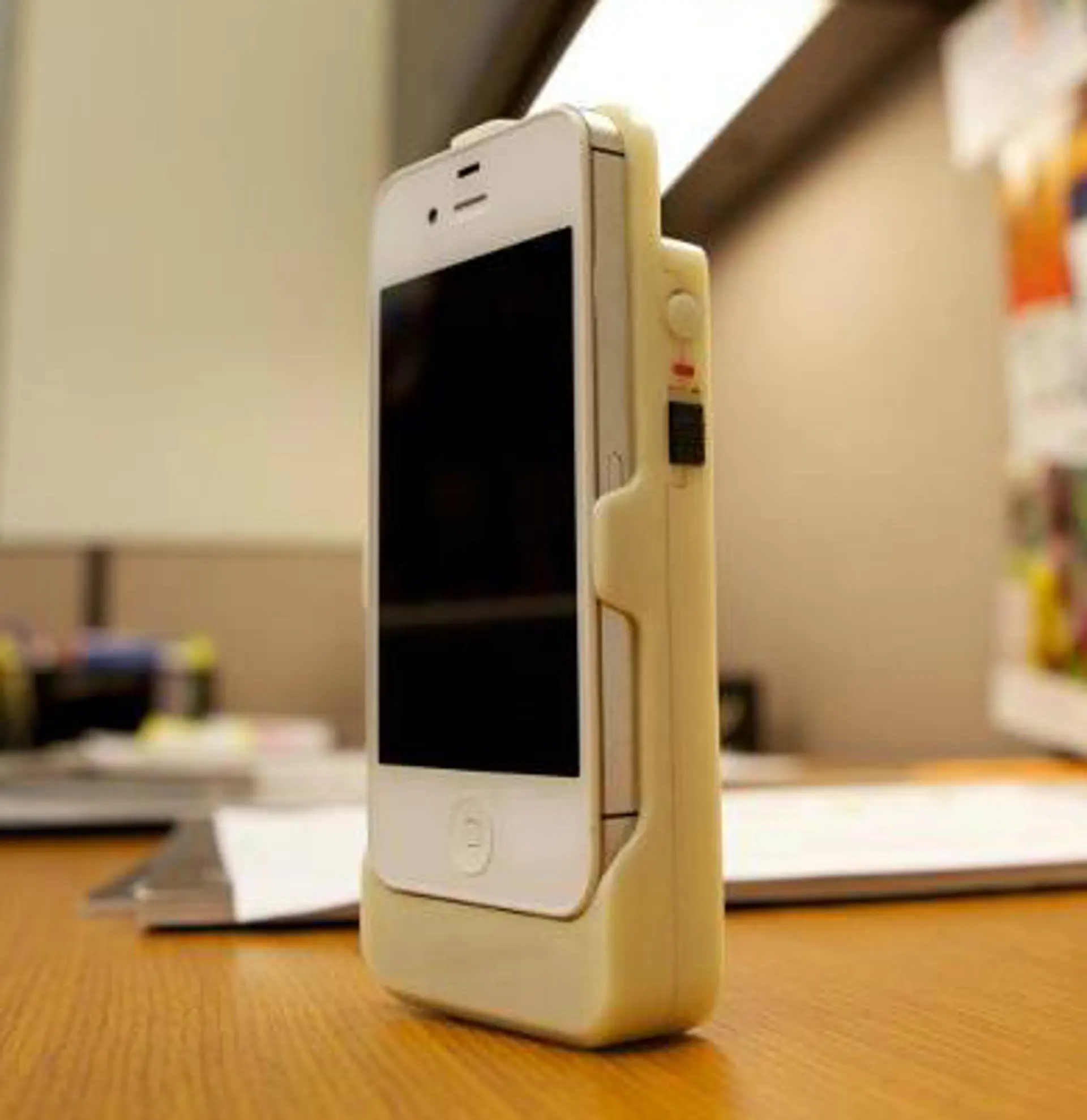Yellow Jacket Stun Gun Cell Phone Case Side