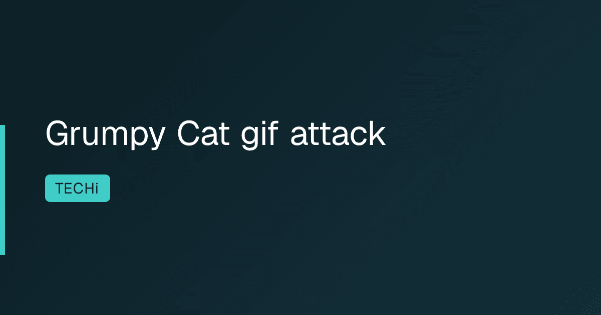 Grumpy Cat gif attack