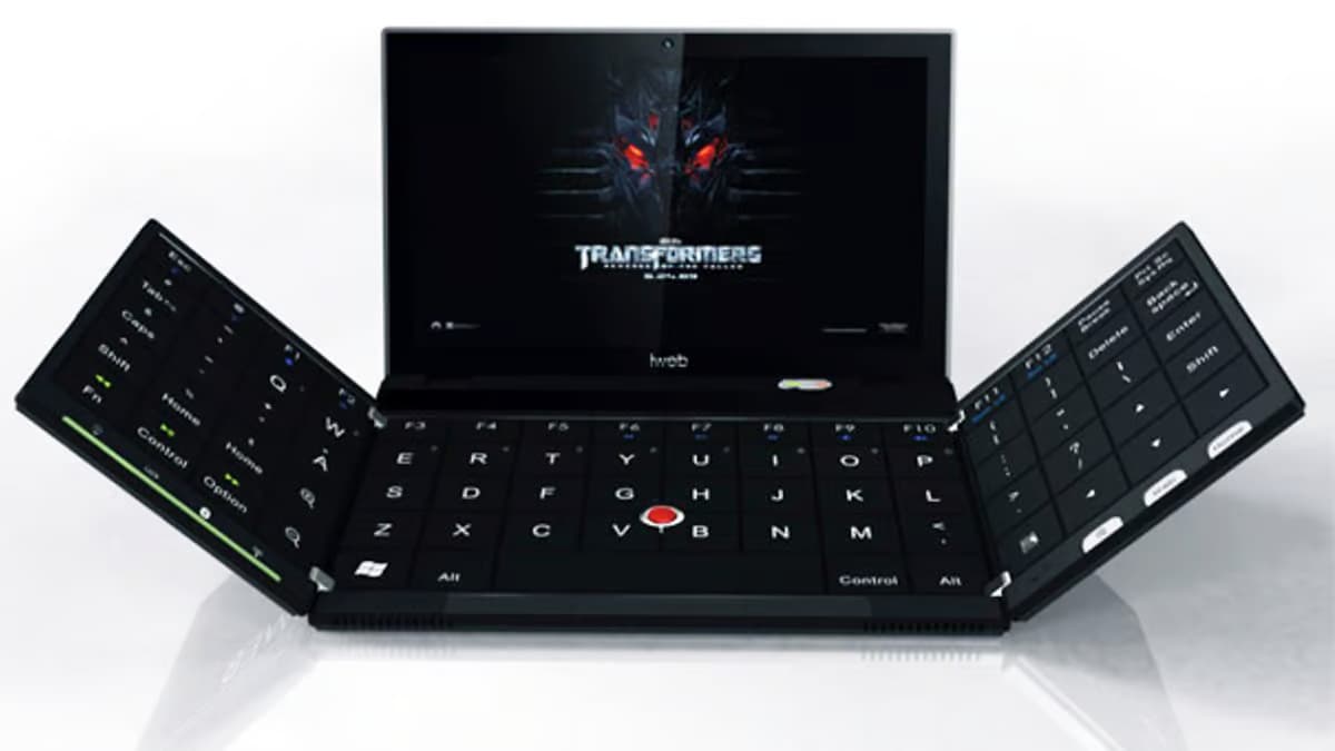 What's the problem with netbooks and other portable devices these days? For starters, you can't type on them unless you have the hands of a five-year-old....