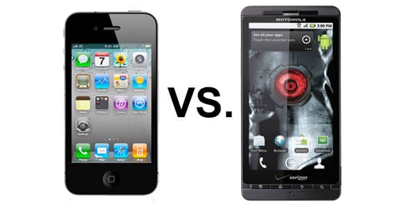 iphone 4 vs droid x