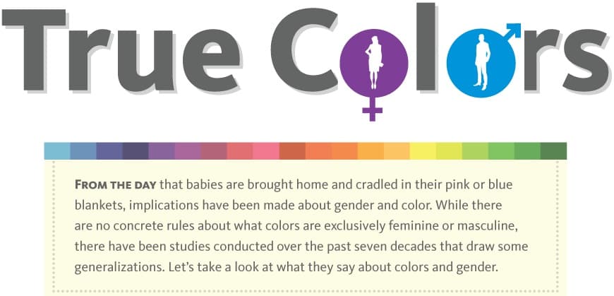 It goes beyond culture. There is science behind the gender-relationships when it comes to colors.
