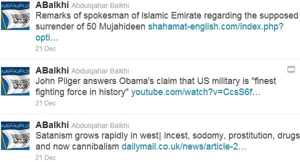 Terrorist Tweets