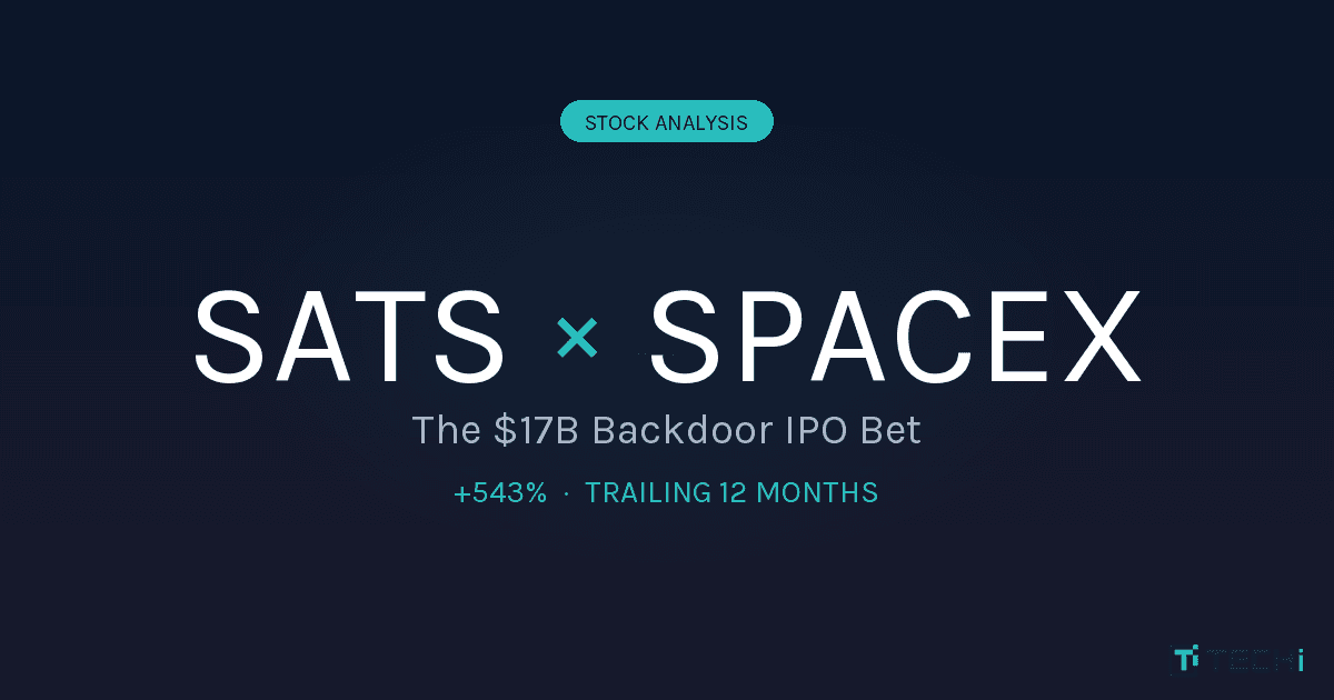 EchoStar SATS × SpaceX — Backdoor IPO Bet