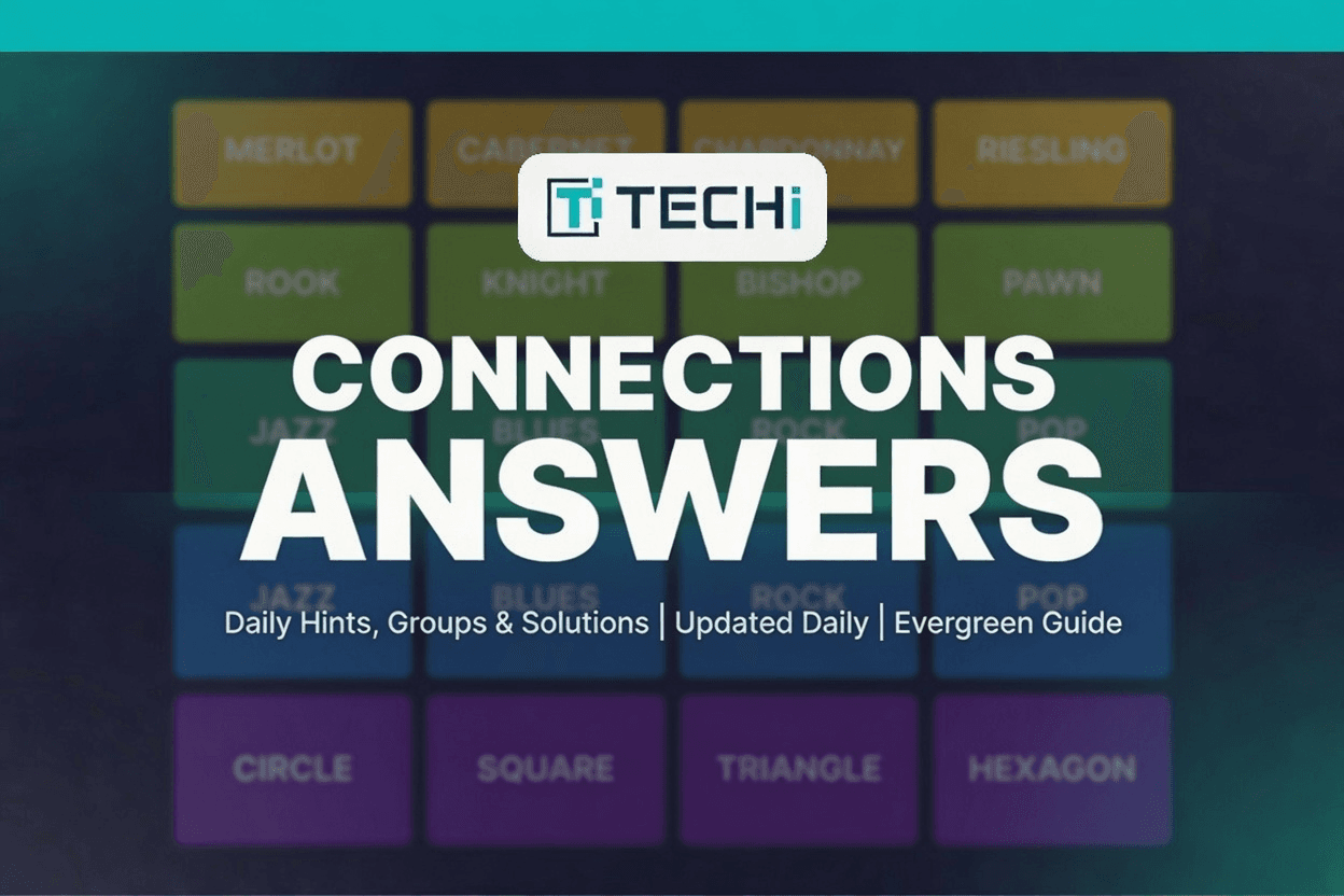 Connections Answers Today