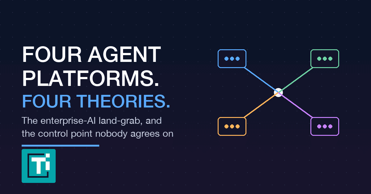 Four AI agent platforms launched in a month. None agree what it is