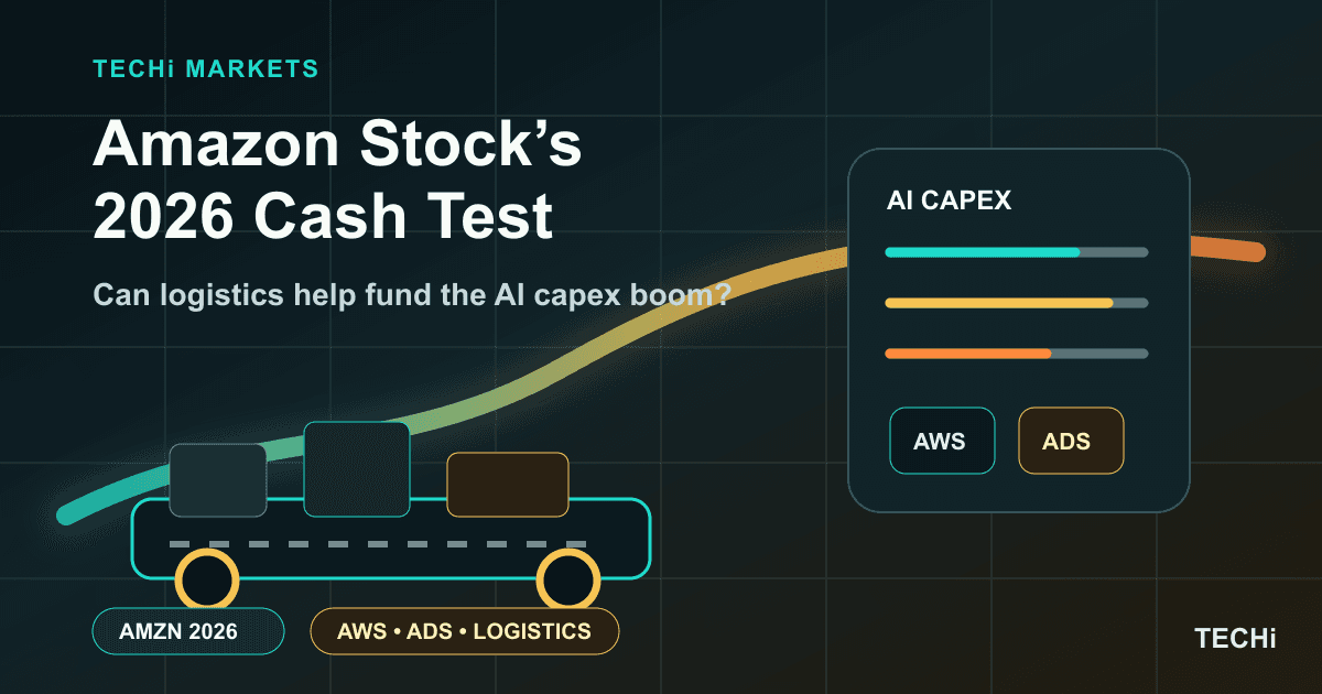 Amazon Stock's Real 2026 Test: Can Logistics Pay for the AI Capex Boom?