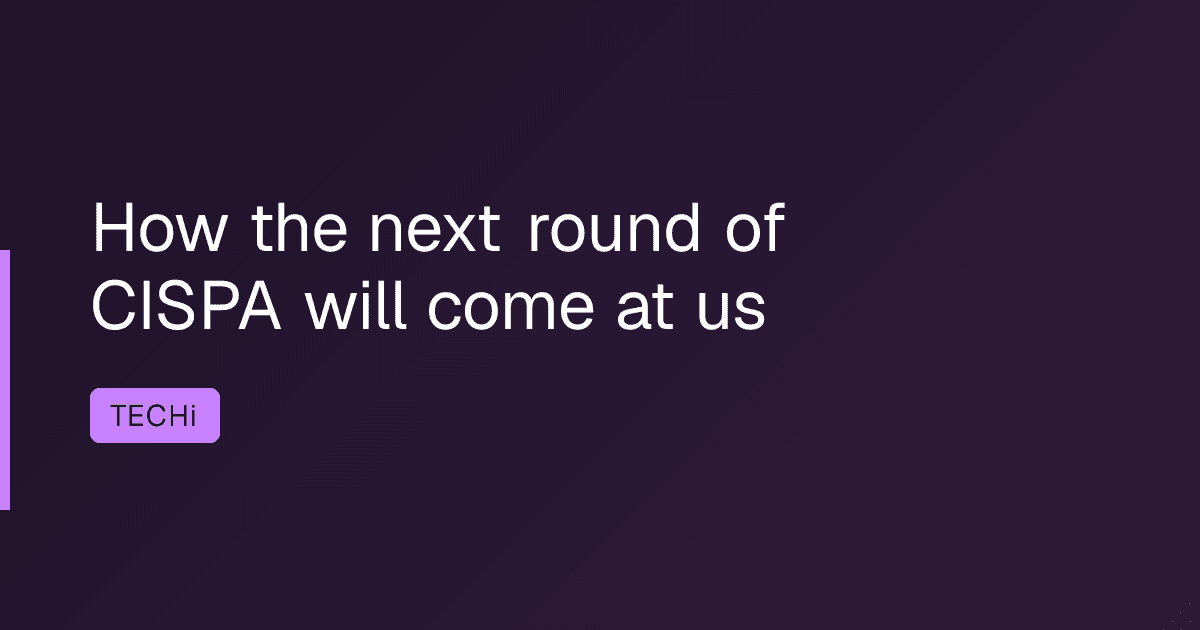 How the next round of CISPA will come at us
