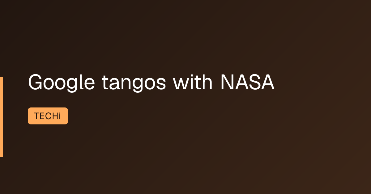 Google tangos with NASA