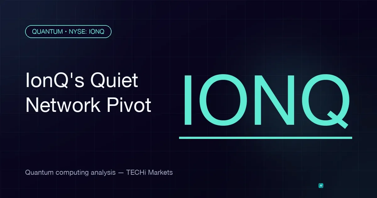 Inside IonQ's $2.4 Billion Pivot to Quantum Networking