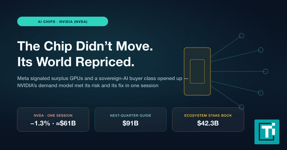 Nvidia Stock Barely Moved on July 1. Everything Around It Repriced