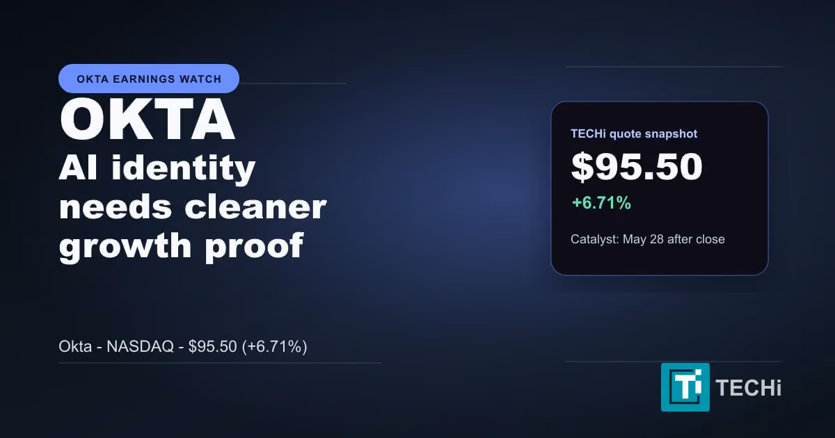 Okta earnings tonight: OKTA needs identity growth, not just margin