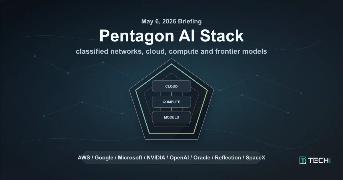 The Pentagon Just Picked Its AI Stack