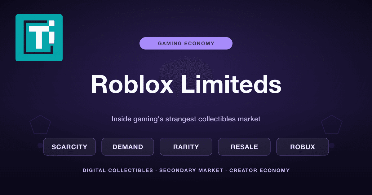 Inside the Roblox Limiteds Economy: How Virtual Collectibles Became Real Money