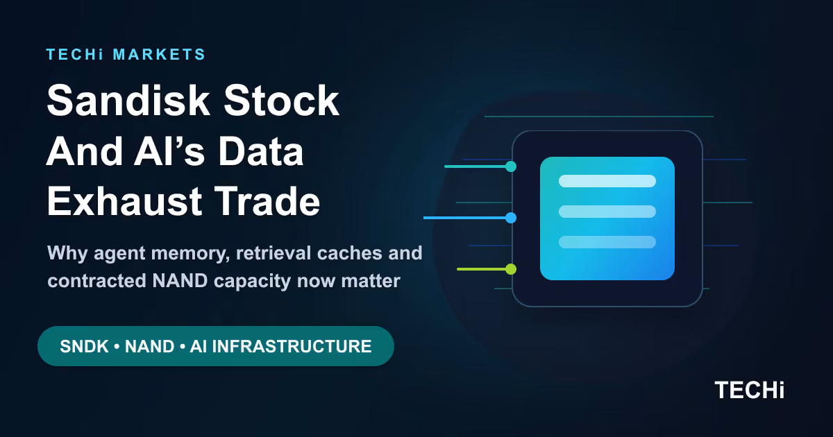 Sandisk Stock’s AI Trade Is Data Exhaust