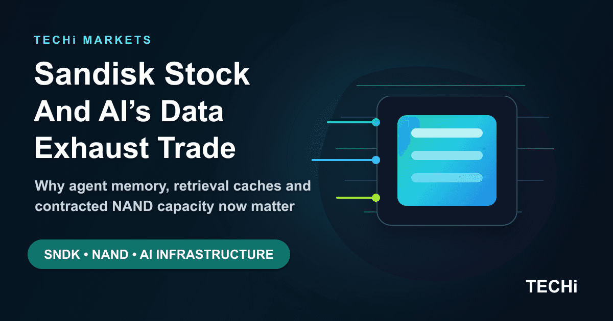 Sandisk Stock’s AI Trade Is Data Exhaust