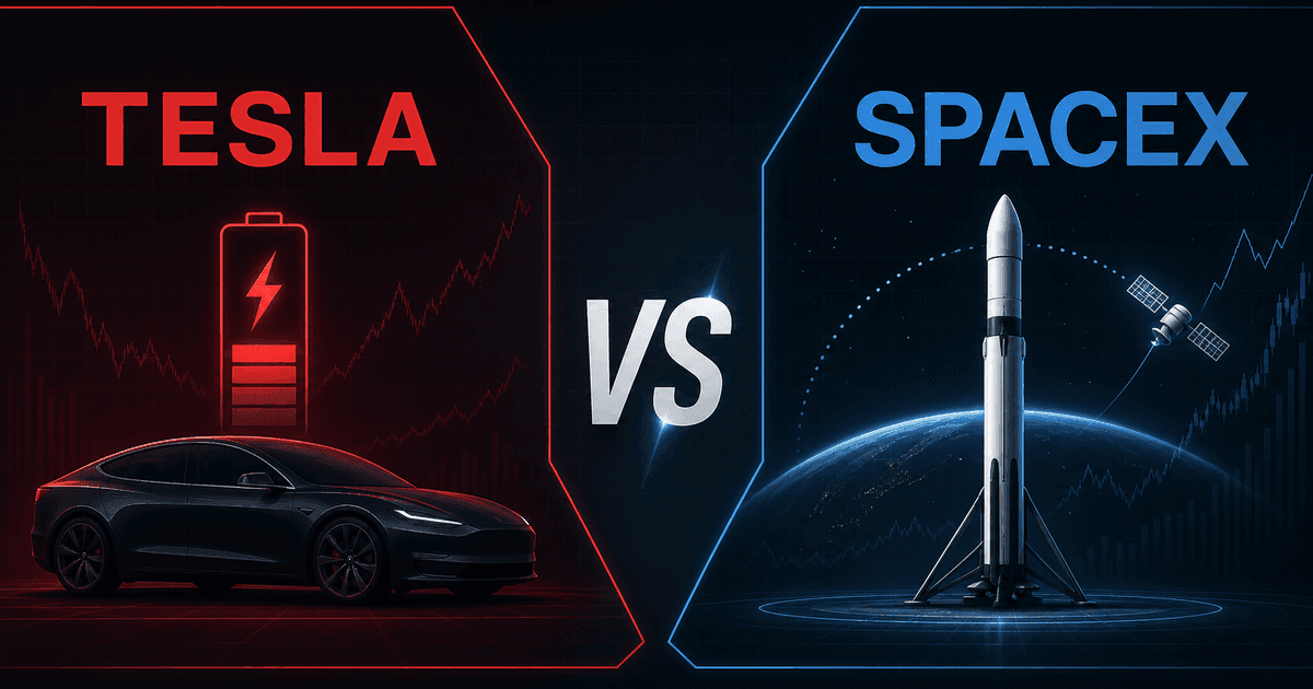 Revenue Isn’t Valuation: The Tesla vs. SpaceX Pricing Puzzle