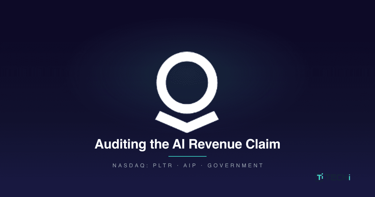 Palantir (PLTR): Auditing the AI Revenue Claim