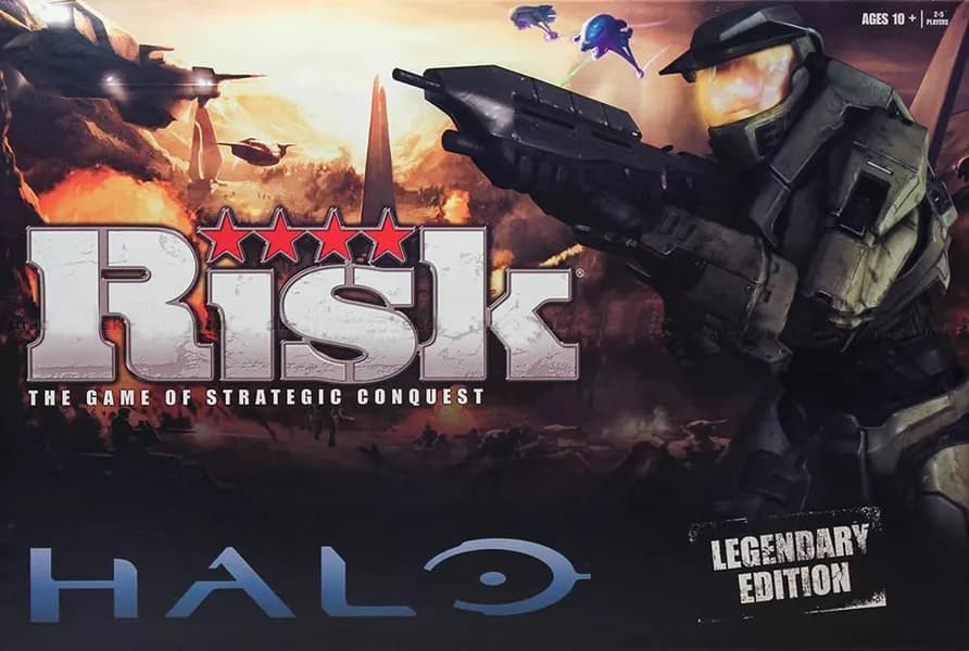 Halo Legendary Edition Risk Board Game