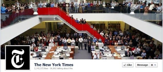 Facebook Cover NY Times