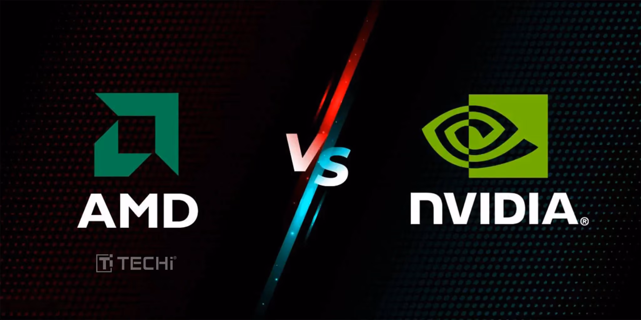 AMD vs Nvidia stock comparison showing both AI chip makers competing for data center dominance in 2026