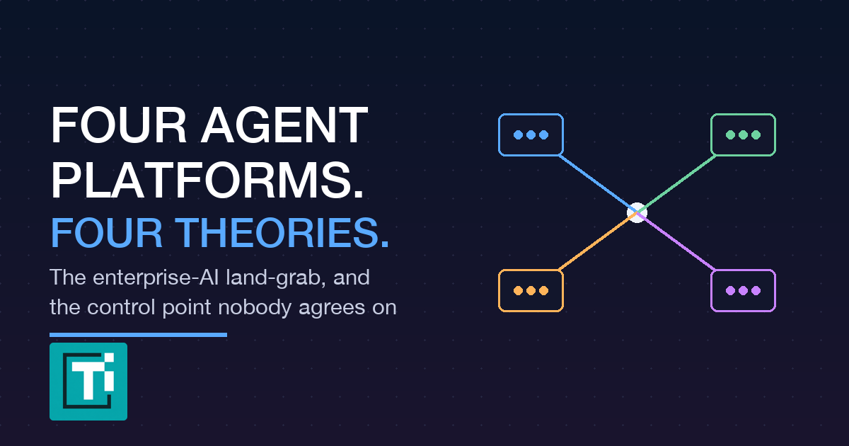 Four AI agent platforms launched in a month. None agree what it is