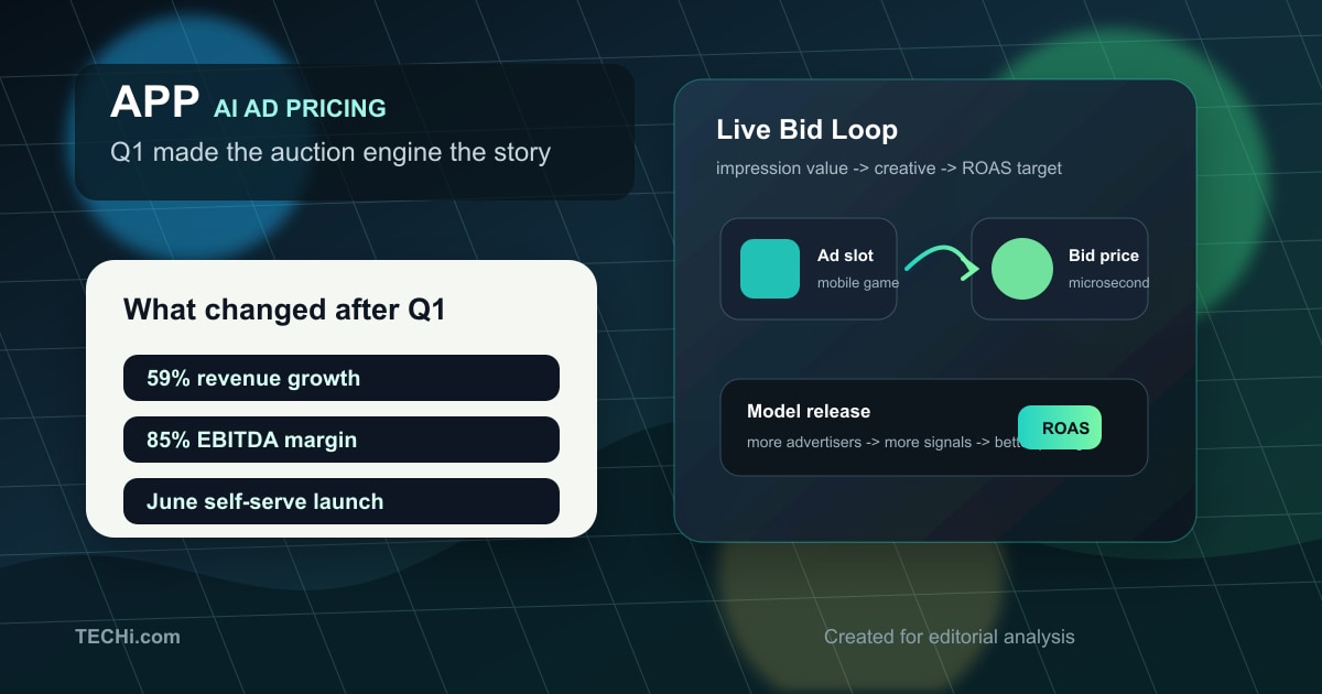 AppLovin Stock's Q1 Beat Was an AI Pricing Reveal