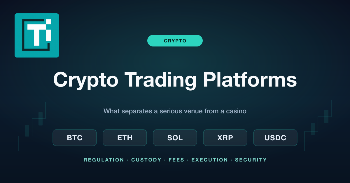What Actually Makes a Good Crypto Trading Platform in 2026