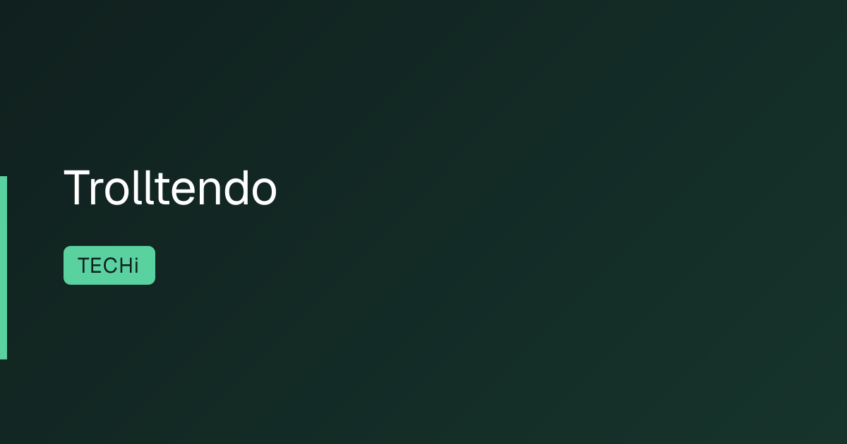 Trolltendo