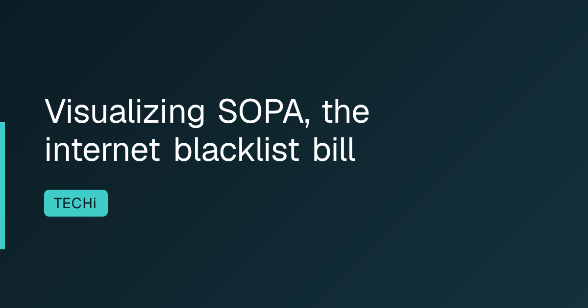 Visualizing SOPA, the internet blacklist bill