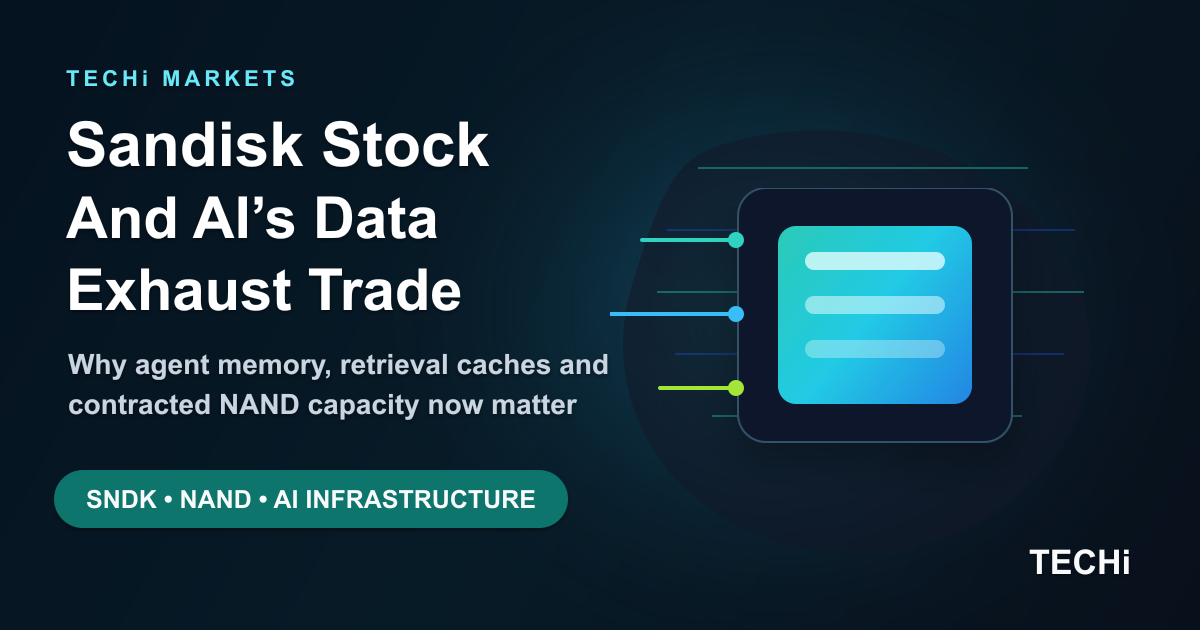Sandisk Stock’s AI Trade Is Data Exhaust