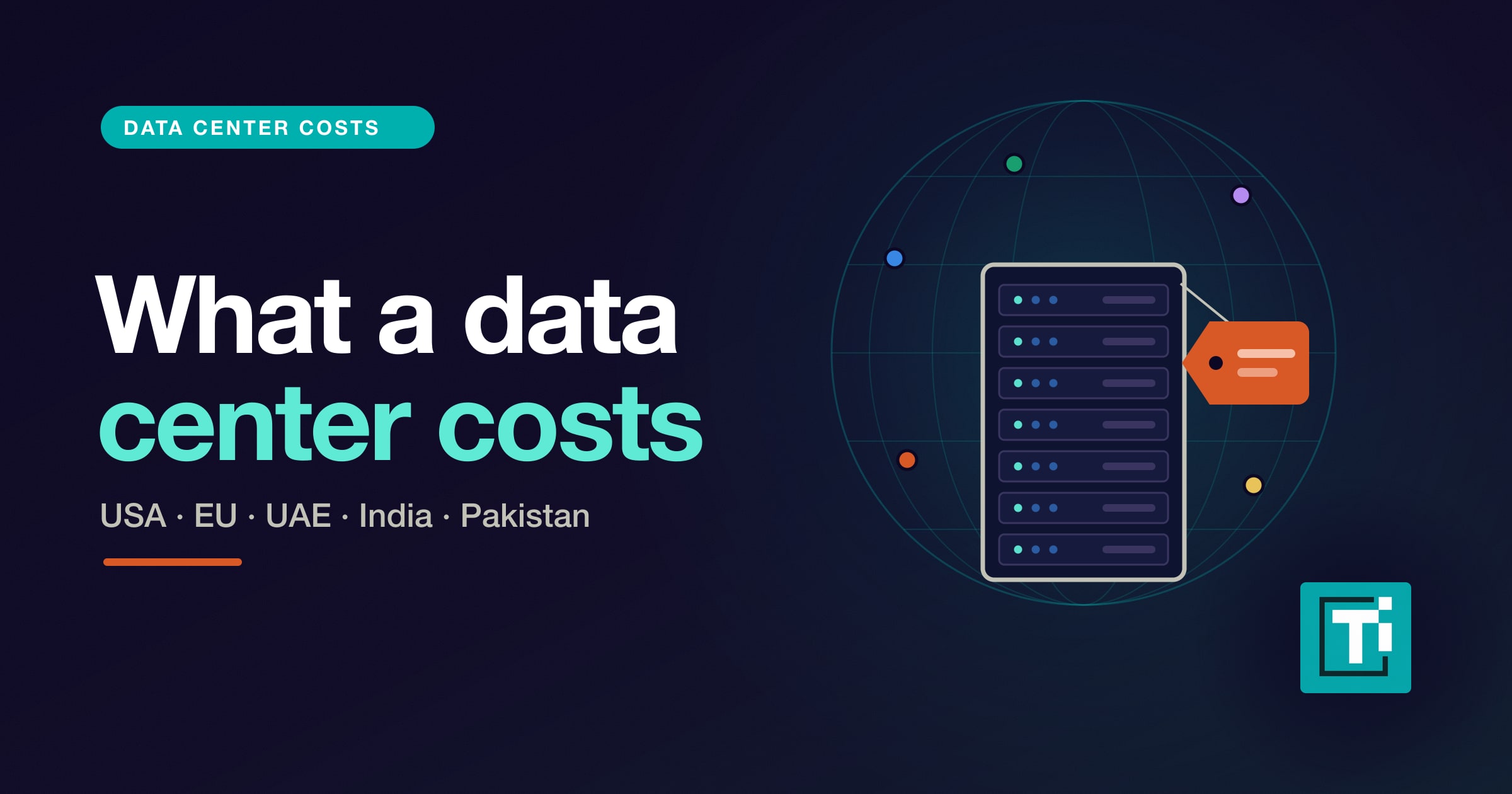 Data Center Cost Per MW: USA, EU, UAE, India, Pakistan