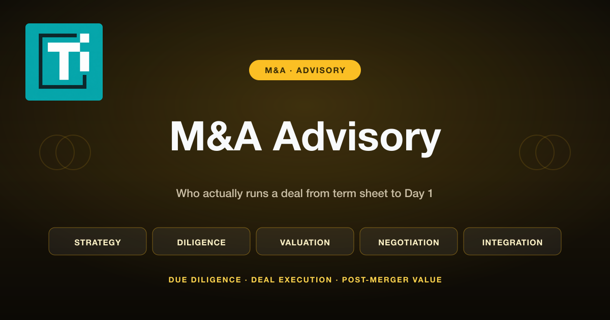 What Is an M&A Advisory?