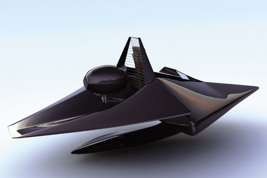 Futuristic 'breaking' Watercraft Shows How Rich Douches Will Entertain Themselves in the Future