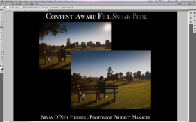 Photoshop CS5 Sneak Peak: Content-Aware Fill