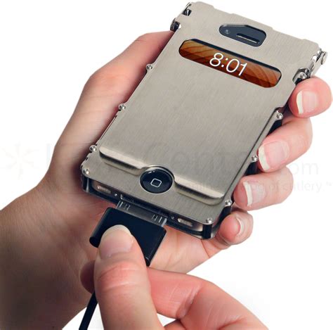 No More iPhone Damage. Stainless Steel Case is Here