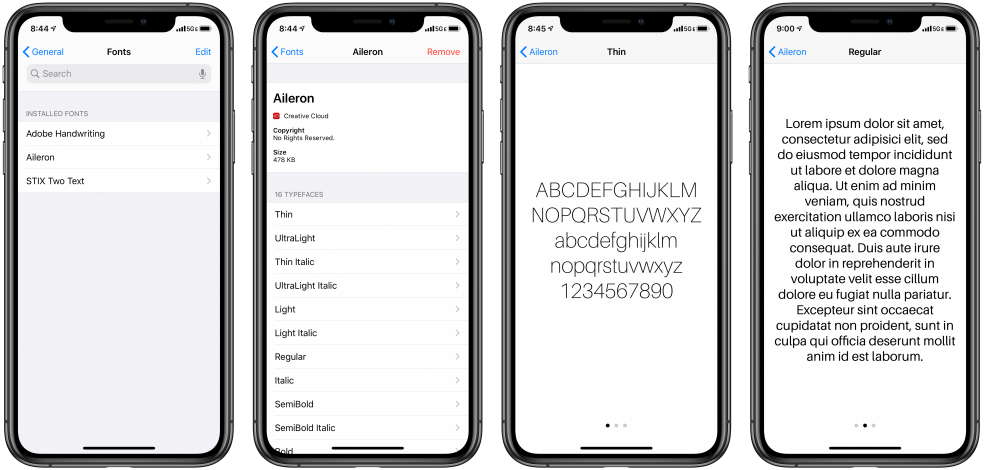 Apple’s Biggest Fan: Guy Creates iPhone Font From Apps