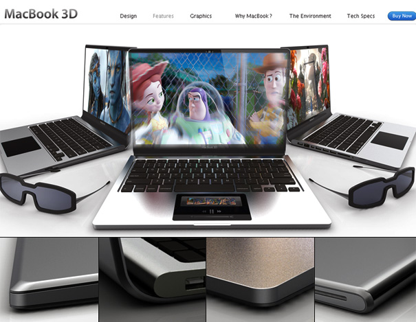 Avatar on the Mac? Apple to release new MacBook with 3D Glasses