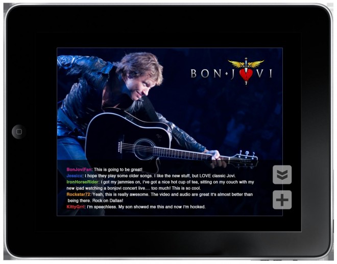 iPad, Ustream and Bon Jovi team up to live stream sold out Dallas show tonight
