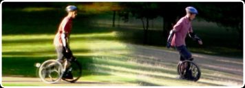 Skate, Cycle and Ski all at the same time with Chariot Skates.