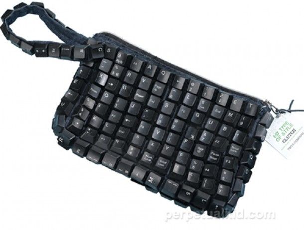 Your Keyboard Or Your Clutch Bag, Madam?