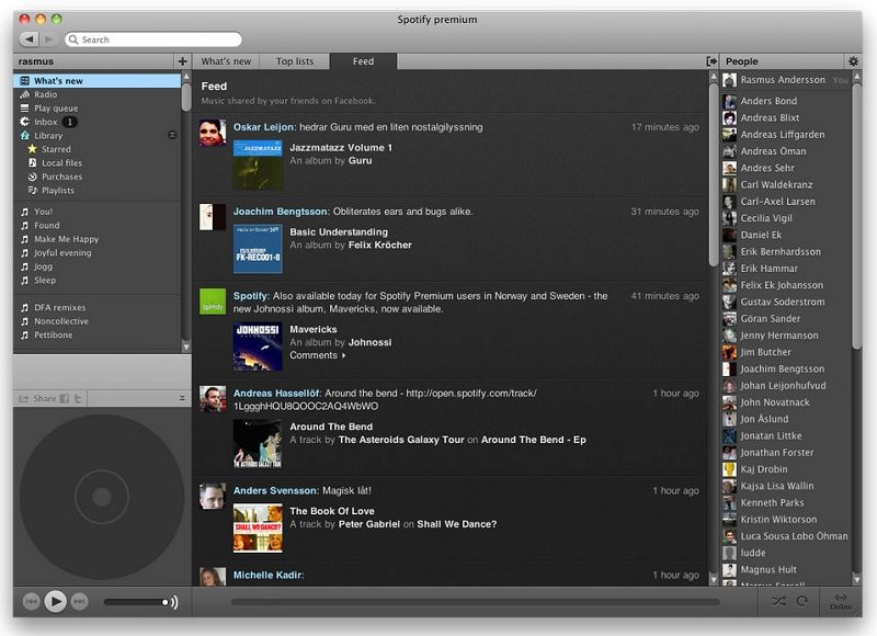 Spotify Gets Social With Music In The Cloud