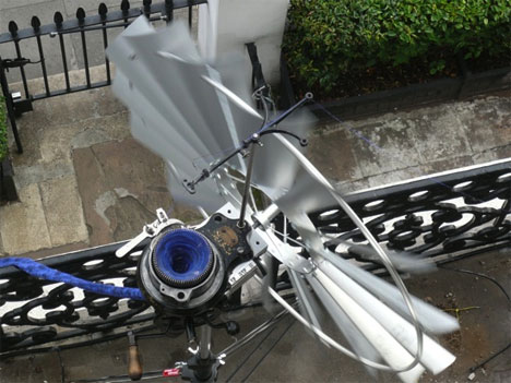 Knitting Without Needles With Wind Power