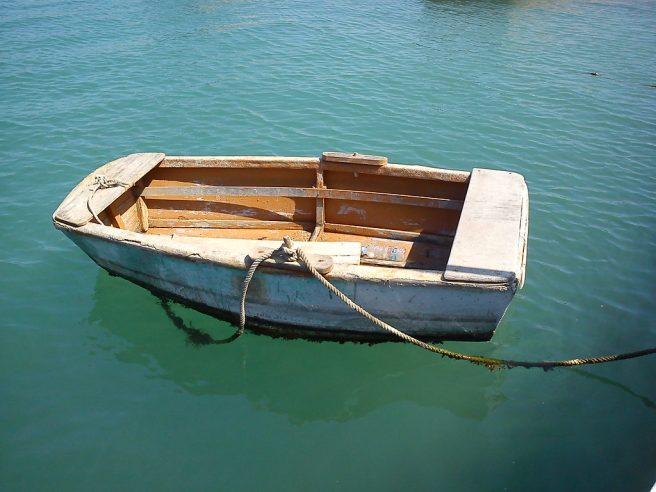 No! Our Poor Yacht Has Fallen Victim to the Deep Blue