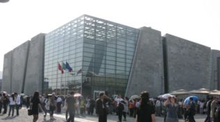 Italian Pavilion Built with Transparent Cement