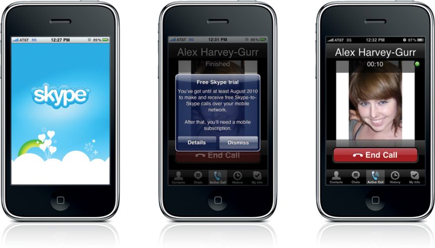 Skype 2.0 Finally Adds Voice Over 3G